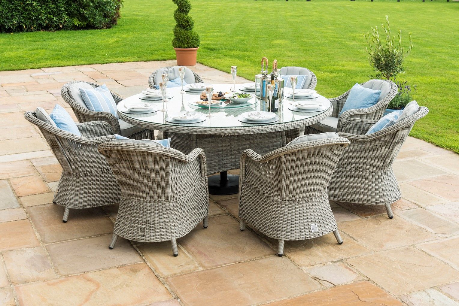Maze Victoria Rectangular Corner recognized Rattan